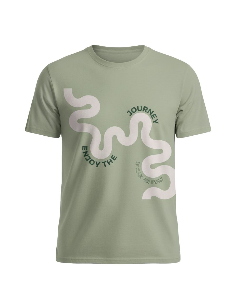 Enjoy the Journey - Dry-fit Sports T-Shirt